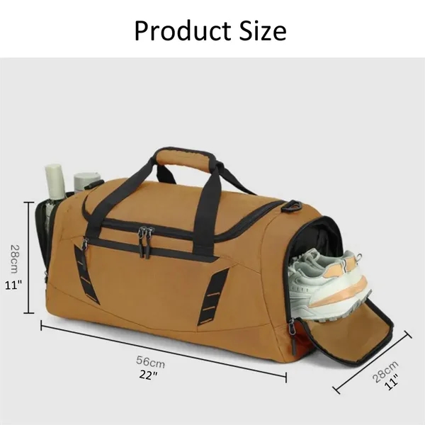 3 in 1 Sports Gym Duffle Backpack Bag - 3 in 1 Sports Gym Duffle Backpack Bag - Image 4 of 5