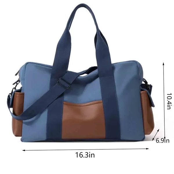 Retro Canvas Duffle Bag - Retro Canvas Duffle Bag - Image 1 of 5
