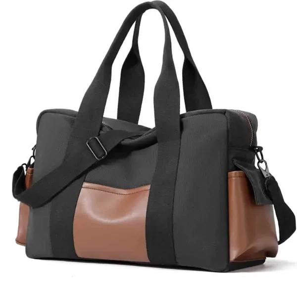 Retro Canvas Duffle Bag - Retro Canvas Duffle Bag - Image 4 of 5