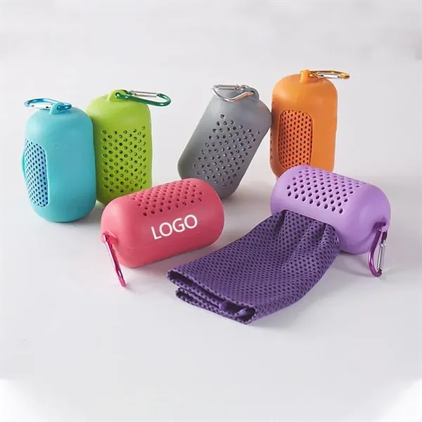 Quick Dry Fitness Cold Feeling Towel - Quick Dry Fitness Cold Feeling Towel - Image 0 of 3
