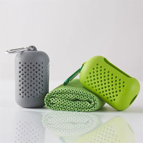 Quick Dry Fitness Cold Feeling Towel - Quick Dry Fitness Cold Feeling Towel - Image 2 of 3