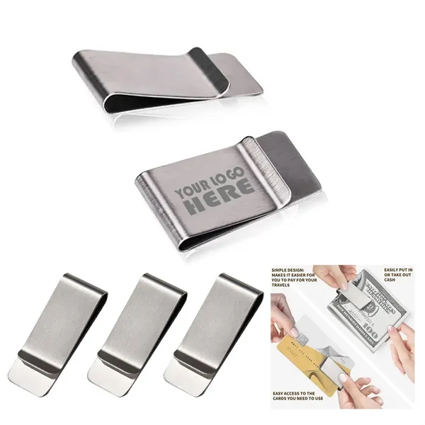 Stainless Steel Money Clip - Stainless Steel Money Clip - Image 0 of 0