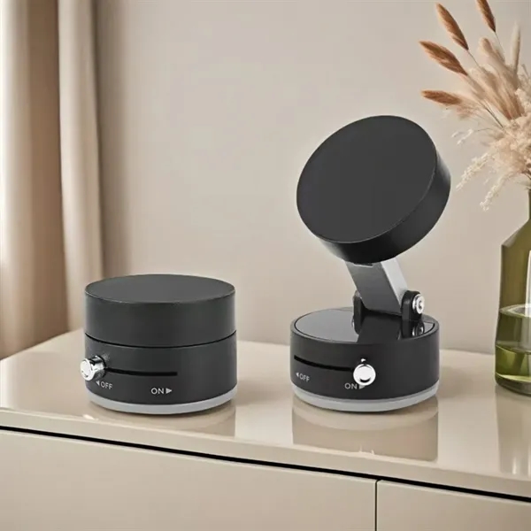 Vacuum Magnetic Car Phone Mount With Foldable Stand - Vacuum Magnetic Car Phone Mount With Foldable Stand - Image 2 of 5