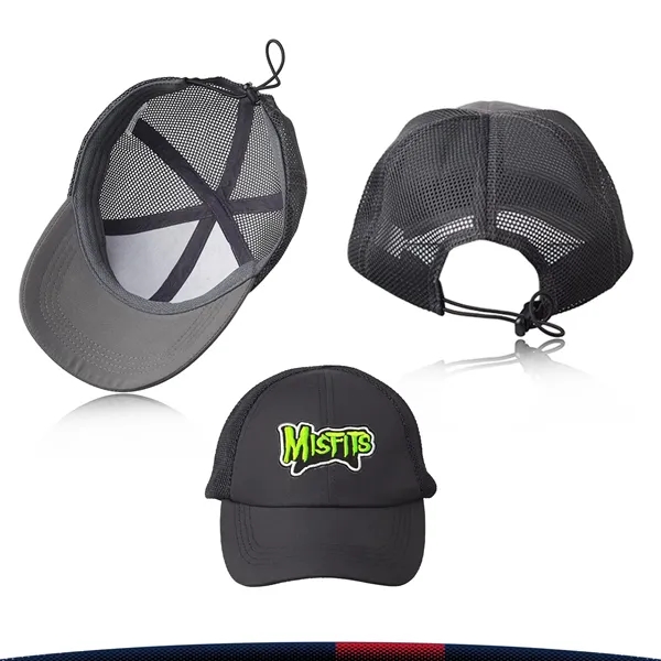 Skapha Mesh Performance Running Cap - Skapha Mesh Performance Running Cap - Image 1 of 5