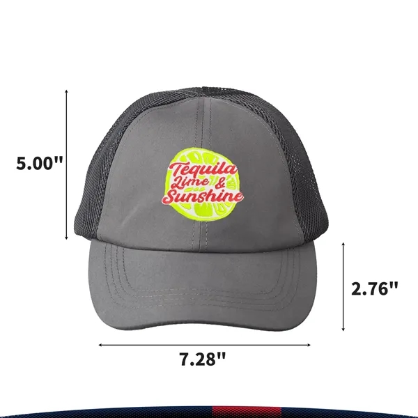 Skapha Mesh Performance Running Cap - Skapha Mesh Performance Running Cap - Image 2 of 5