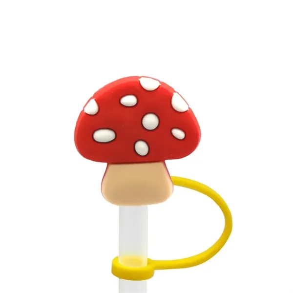 Custom Reusable Straw Topper Cap - Custom Reusable Straw Topper Cap - Image 2 of 5