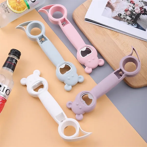 4 in 1 Multi Function Can Opener Bottle - 4 in 1 Multi Function Can Opener Bottle - Image 1 of 1