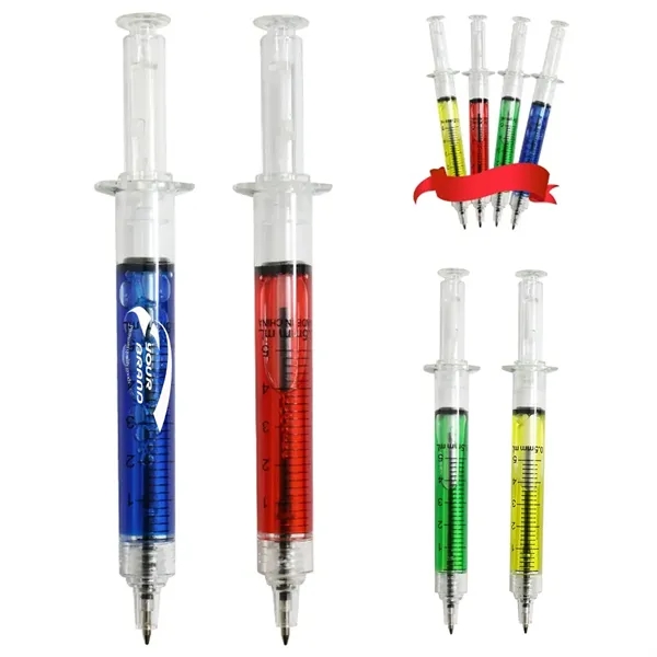 Nurse Doctor Different Coloured Syringe Designed Pens Gift - Nurse Doctor Different Coloured Syringe Designed Pens Gift - Image 0 of 4