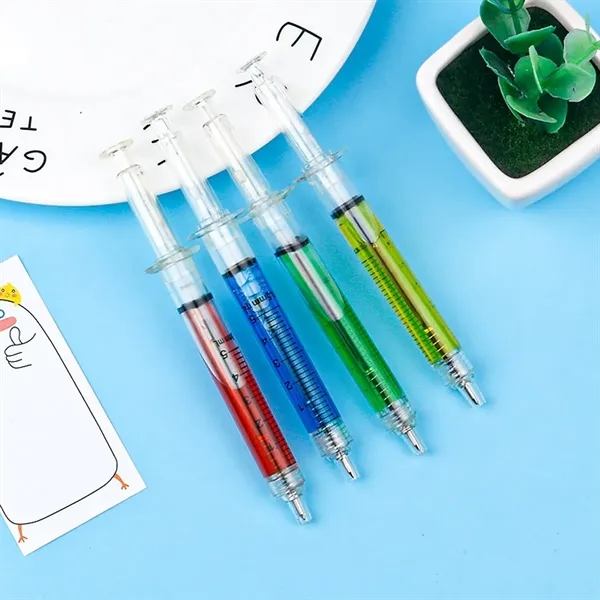 Nurse Doctor Different Coloured Syringe Designed Pens Gift - Nurse Doctor Different Coloured Syringe Designed Pens Gift - Image 3 of 4