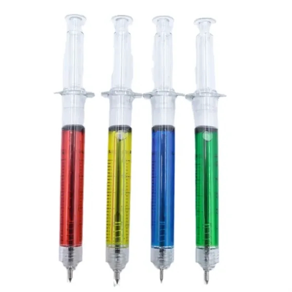 Nurse Doctor Different Coloured Syringe Designed Pens Gift - Nurse Doctor Different Coloured Syringe Designed Pens Gift - Image 4 of 4