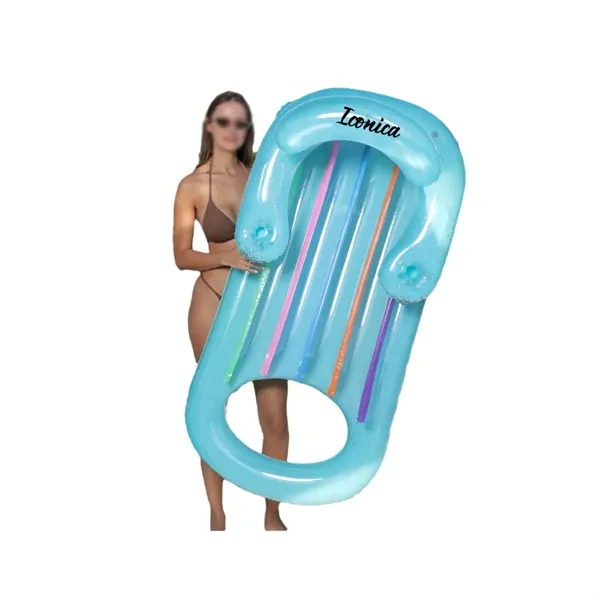 Inflatable Swimming Pool Lounger - Inflatable Swimming Pool Lounger - Image 0 of 1