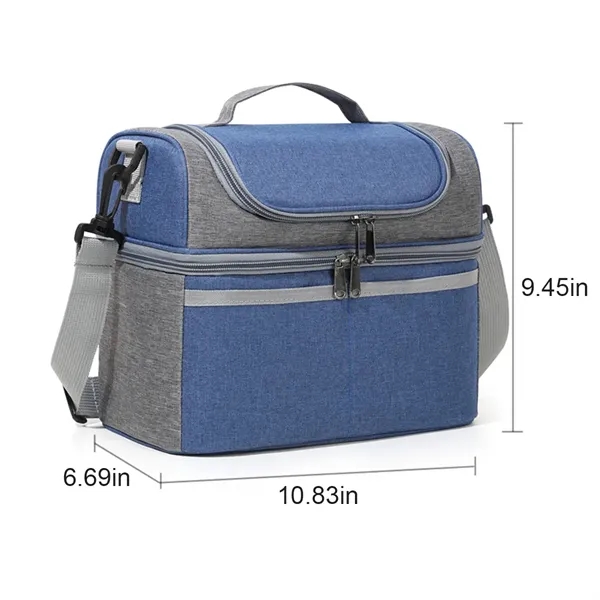 Multicolor Large Capacity Lunch Box Cooler Beer Bag - Multicolor Large Capacity Lunch Box Cooler Beer Bag - Image 1 of 6