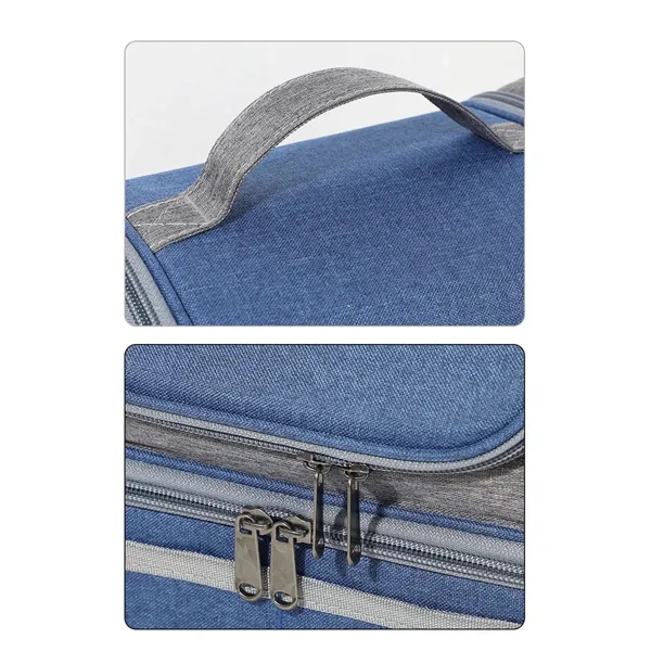 Multicolor Large Capacity Lunch Box Cooler Beer Bag - Multicolor Large Capacity Lunch Box Cooler Beer Bag - Image 3 of 6