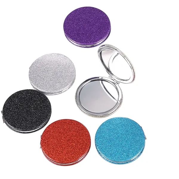 Glitter Compact Mirror - Glitter Compact Mirror - Image 0 of 2