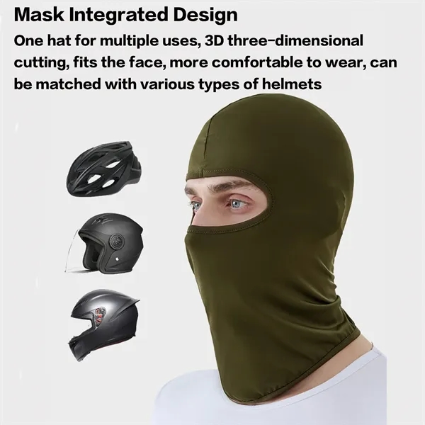 UV Protection Cycling Face Cover - UV Protection Cycling Face Cover - Image 9 of 10
