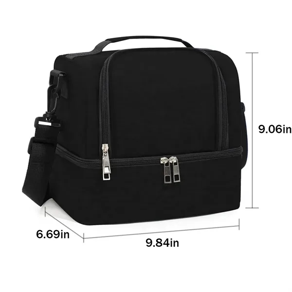 Portable Dual Large Insulated Lunch Box Cooler Beer Bags - Portable Dual Large Insulated Lunch Box Cooler Beer Bags - Image 1 of 6