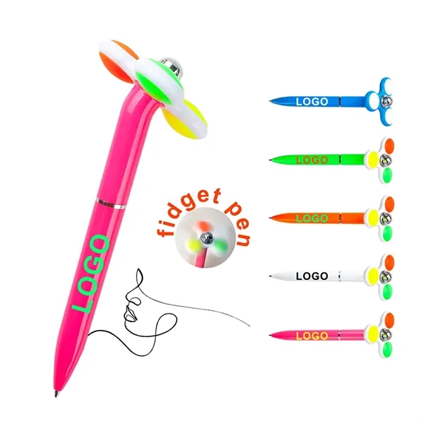 Decompression Rotating Ballpoint Pen - Decompression Rotating Ballpoint Pen - Image 0 of 1