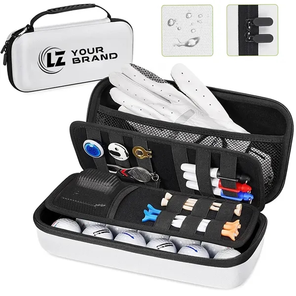 Golf Ball Accessories Bag Case Pouch Organizer Golfer Gift - Golf Ball Accessories Bag Case Pouch Organizer Golfer Gift - Image 0 of 9