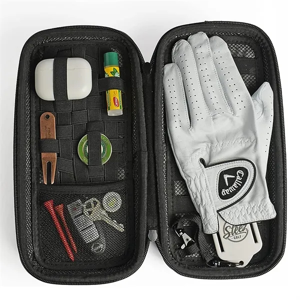 Golf Ball Accessories Bag Case Pouch Organizer Golfer Gift - Golf Ball Accessories Bag Case Pouch Organizer Golfer Gift - Image 3 of 9