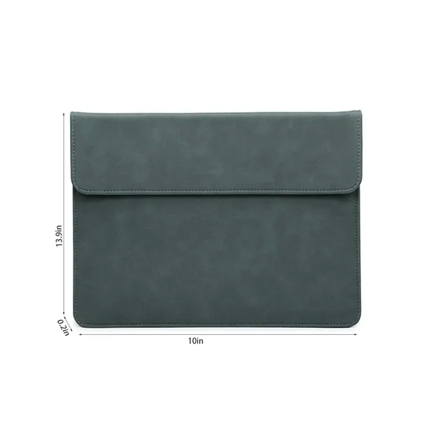 A4 PU Leather Laptop Bag - A4 PU Leather Laptop Bag - Image 4 of 5
