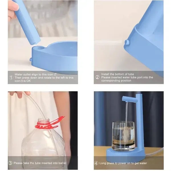 Automatic Desk Portable Desktop Mini Smart Water Bottle - Automatic Desk Portable Desktop Mini Smart Water Bottle - Image 2 of 4