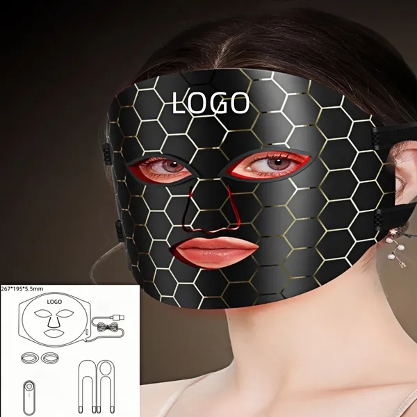 Red Light Therapy Mask For Youthful Glowing Skin At Home - Red Light Therapy Mask For Youthful Glowing Skin At Home - Image 1 of 4
