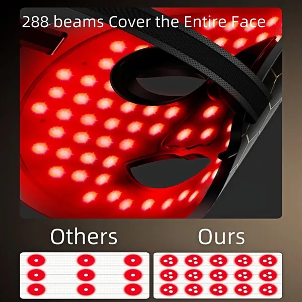 Red Light Therapy Mask For Youthful Glowing Skin At Home - Red Light Therapy Mask For Youthful Glowing Skin At Home - Image 4 of 4