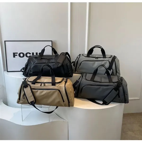 Gym Bag with Shoe Compartment - Gym Bag with Shoe Compartment - Image 0 of 5