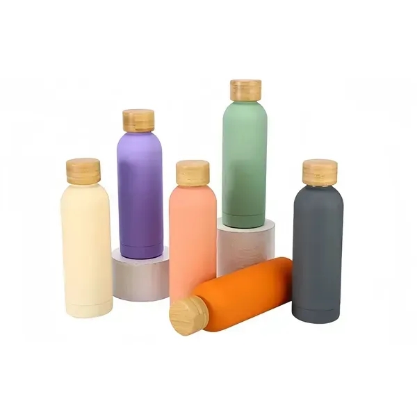 Small Mouth Insulation Portable Wood lid Water Cup - Small Mouth Insulation Portable Wood lid Water Cup - Image 2 of 4