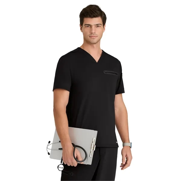 Grey's Anatomy Knit Stretch - Men's Two-Pocket V-Neck Cla... - Grey's Anatomy Knit Stretch - Men's Two-Pocket V-Neck Cla... - Image 0 of 5