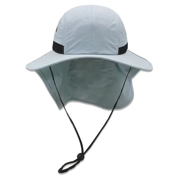 Safari boonie flap back hat with hidden pocket - Safari boonie flap back hat with hidden pocket - Image 7 of 19