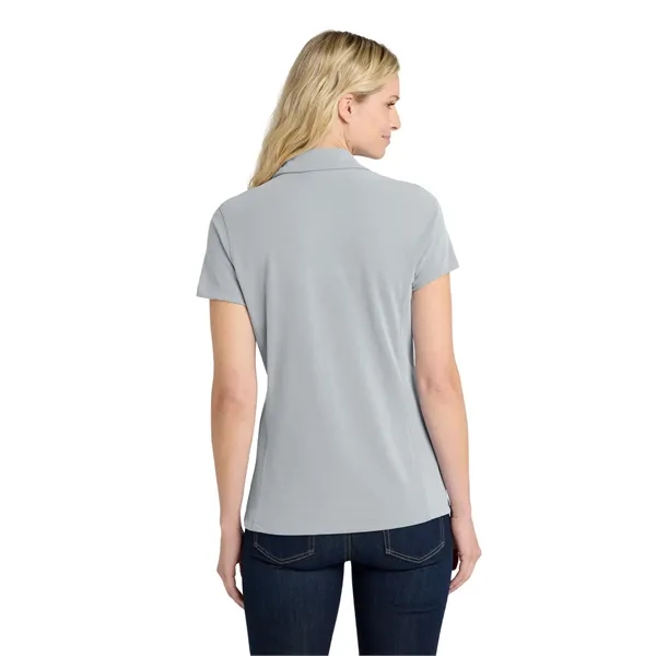 Port Authority Women's Poly Oxford Pique Polo. - Port Authority Women's Poly Oxford Pique Polo. - Image 6 of 14