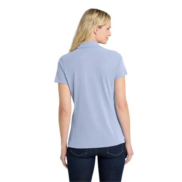 Port Authority Women's Poly Oxford Pique Polo. - Port Authority Women's Poly Oxford Pique Polo. - Image 11 of 14
