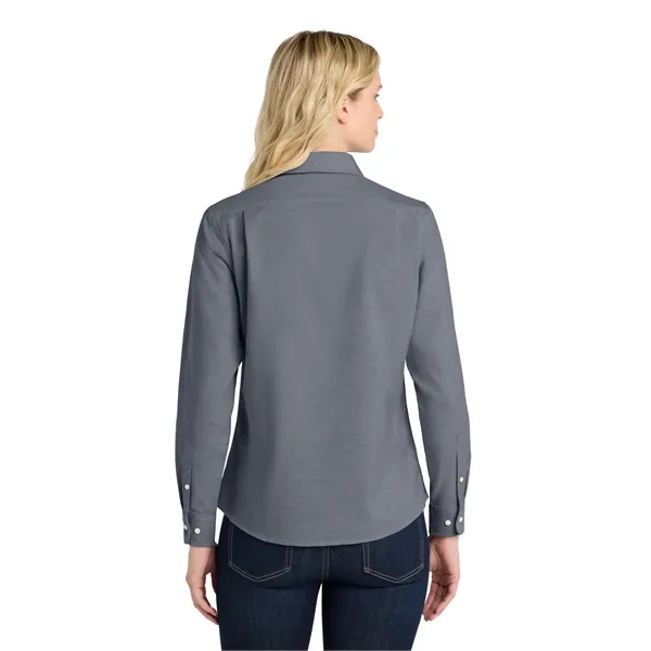 Port Authority Women's SuperPro Oxford Shirt. - Port Authority Women's SuperPro Oxford Shirt. - Image 2 of 29
