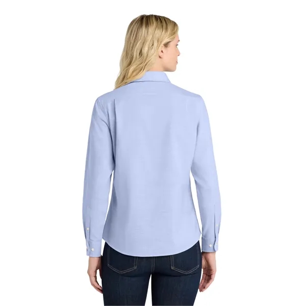 Port Authority Women's SuperPro Oxford Shirt. - Port Authority Women's SuperPro Oxford Shirt. - Image 18 of 29