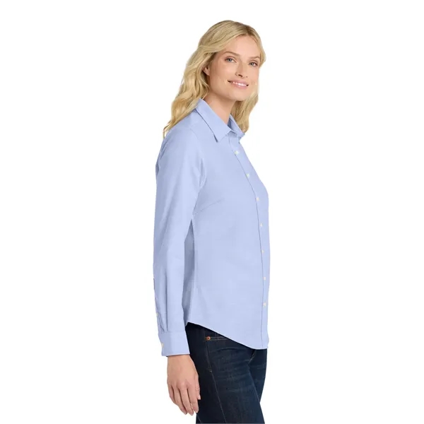 Port Authority Women's SuperPro Oxford Shirt. - Port Authority Women's SuperPro Oxford Shirt. - Image 20 of 29