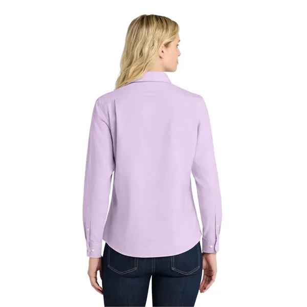 Port Authority Women's SuperPro Oxford Shirt. - Port Authority Women's SuperPro Oxford Shirt. - Image 24 of 29