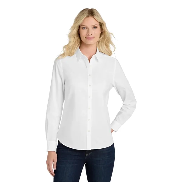 Port Authority Women's SuperPro Oxford Shirt. - Port Authority Women's SuperPro Oxford Shirt. - Image 27 of 29