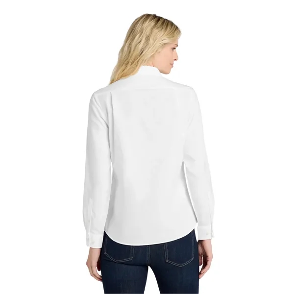 Port Authority Women's SuperPro Oxford Shirt. - Port Authority Women's SuperPro Oxford Shirt. - Image 28 of 29