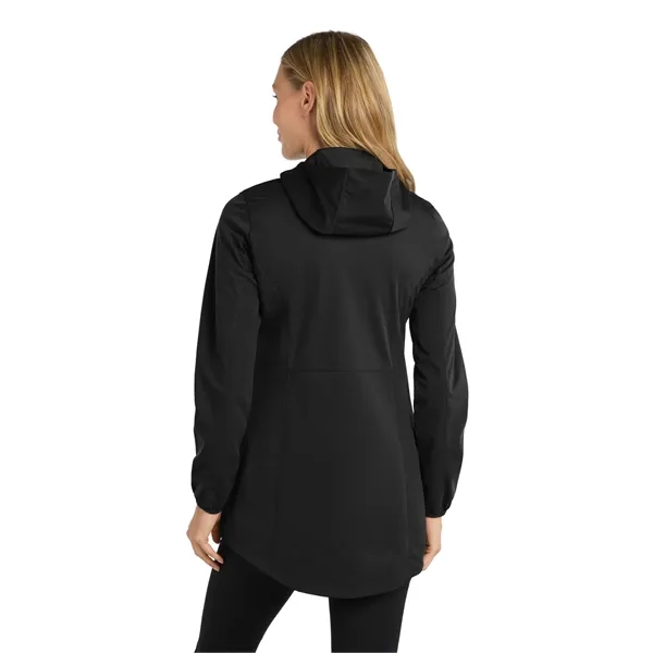 Port Authority Women's Active Hooded Soft Shell Jacket. - Port Authority Women's Active Hooded Soft Shell Jacket. - Image 1 of 14