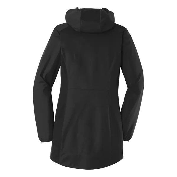 Port Authority Women's Active Hooded Soft Shell Jacket. - Port Authority Women's Active Hooded Soft Shell Jacket. - Image 4 of 14