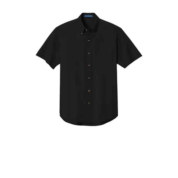 Port Authority Short Sleeve Twill Shirt. - Port Authority Short Sleeve Twill Shirt. - Image 3 of 14