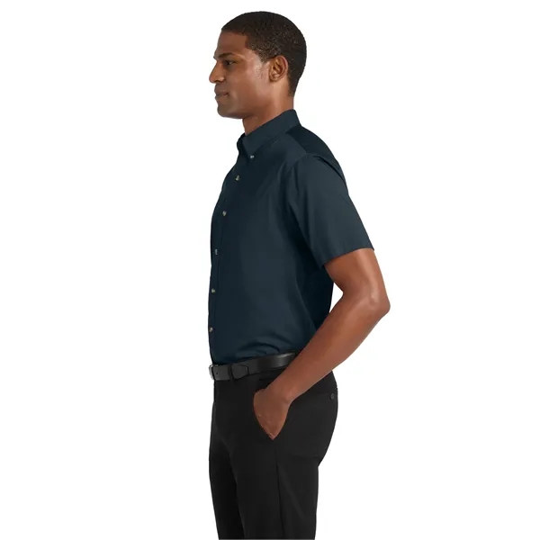 Port Authority Short Sleeve Twill Shirt. - Port Authority Short Sleeve Twill Shirt. - Image 7 of 14