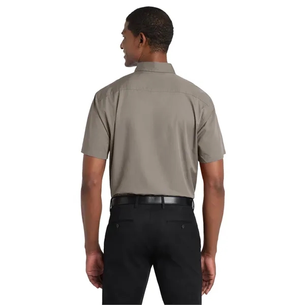 Port Authority Short Sleeve Twill Shirt. - Port Authority Short Sleeve Twill Shirt. - Image 11 of 14