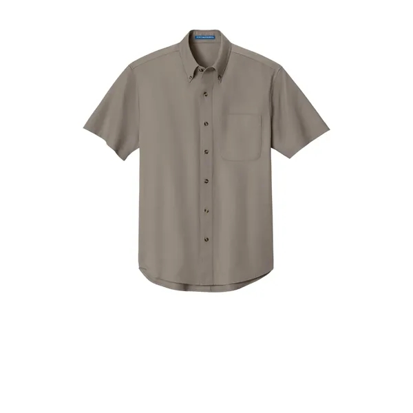 Port Authority Short Sleeve Twill Shirt. - Port Authority Short Sleeve Twill Shirt. - Image 13 of 14