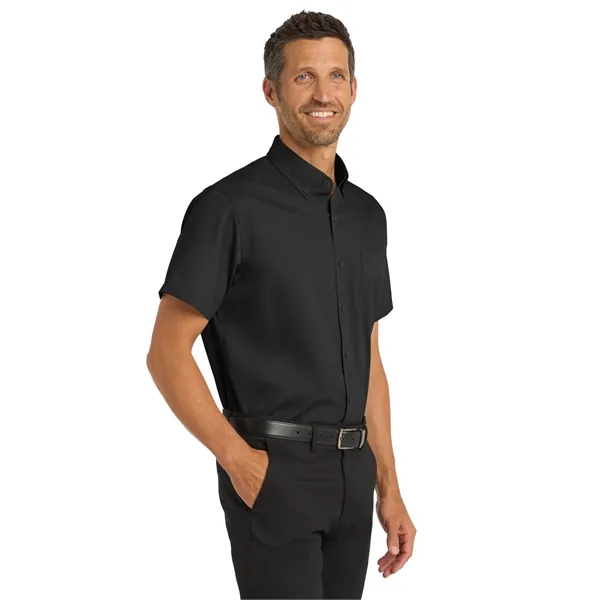Port Authority Short Sleeve SuperPro Twill Shirt. - Port Authority Short Sleeve SuperPro Twill Shirt. - Image 2 of 34