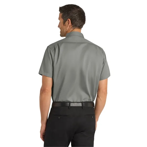 Port Authority Short Sleeve SuperPro Twill Shirt. - Port Authority Short Sleeve SuperPro Twill Shirt. - Image 4 of 34