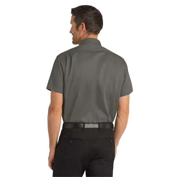 Port Authority Short Sleeve SuperPro Twill Shirt. - Port Authority Short Sleeve SuperPro Twill Shirt. - Image 8 of 34