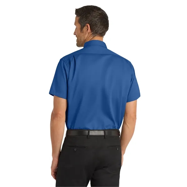 Port Authority Short Sleeve SuperPro Twill Shirt. - Port Authority Short Sleeve SuperPro Twill Shirt. - Image 14 of 34