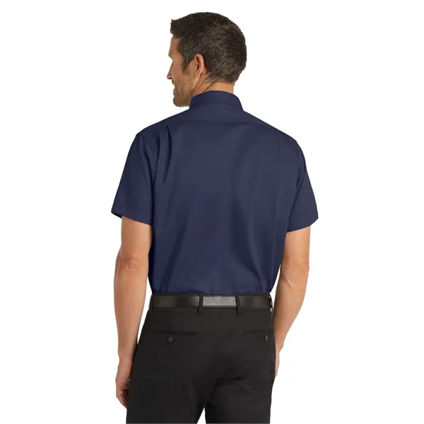 Port Authority Short Sleeve SuperPro Twill Shirt. - Port Authority Short Sleeve SuperPro Twill Shirt. - Image 17 of 34